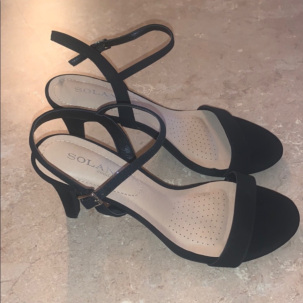 Black heels